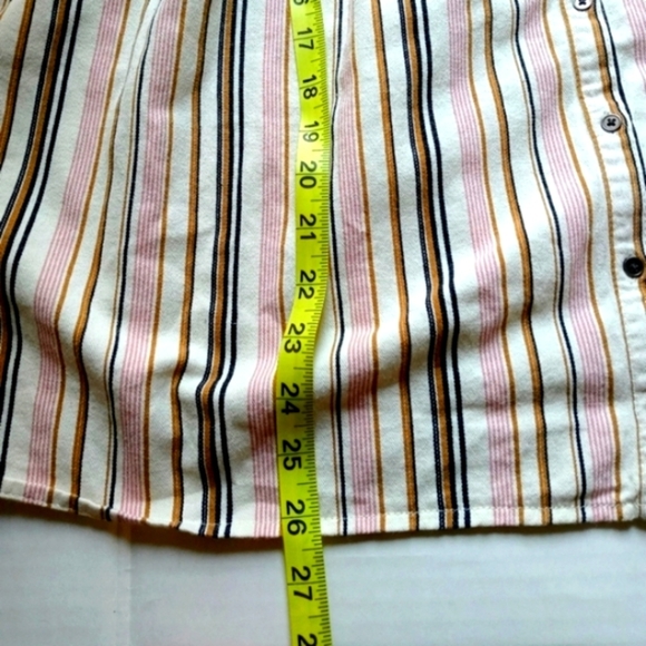 🌸Old Navy Sleeveless Button-Front Striped Top. Size 3X - Picture 10 of 14